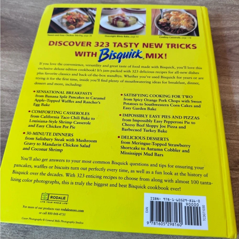 Betty Crocker Ultimate Bisquick Cookbook 323 Delicious Recipes for Breakfast ..